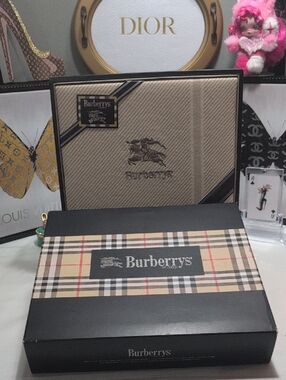 NIB Vintage Burberrys Full Size Sheet Set 💥